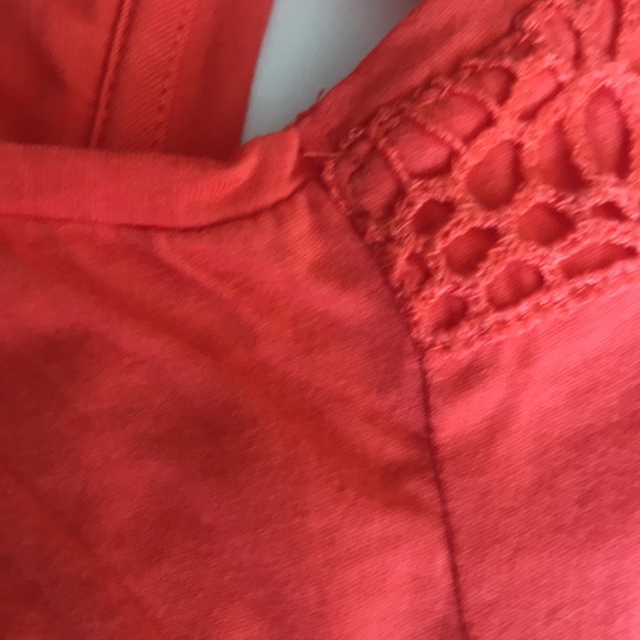 jJ.Crew sleeveless 100% Cotton top with Lace-L - Picture 14 of 16